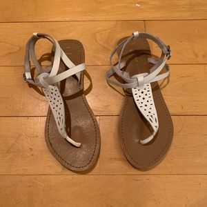White Sandals